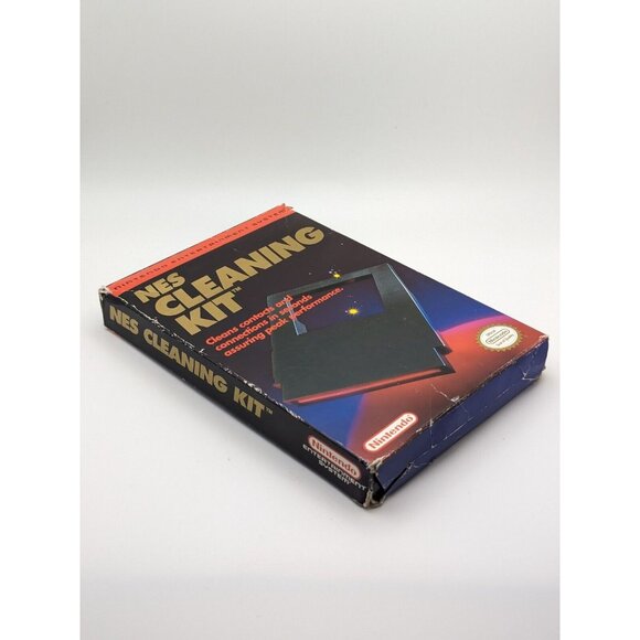 Nintendo Official NES Cleaning Kit Cleaning Cartridge w/ Box, Kit & Manual - Picture 3 of 12